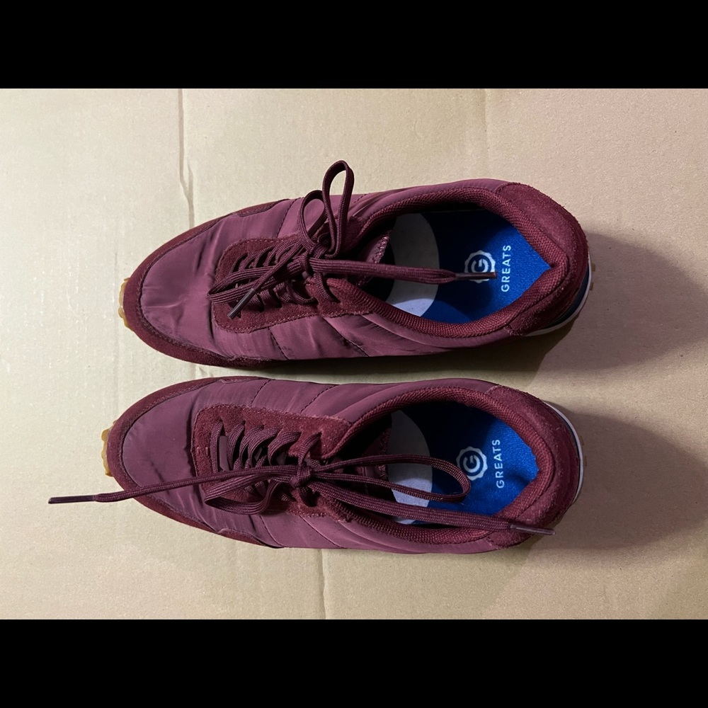 Men’s Greats sneakers.